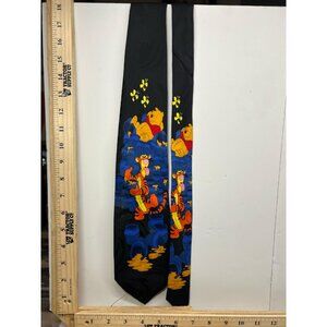 Men's Disney Winnie the Pooh Tigger Graphic Necktie Vintage Novelty Tie